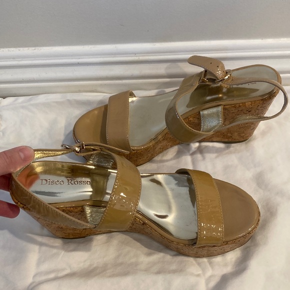 Disco Rossi brand platform sandals summer, size 39 European sizing - Picture 2 of 7